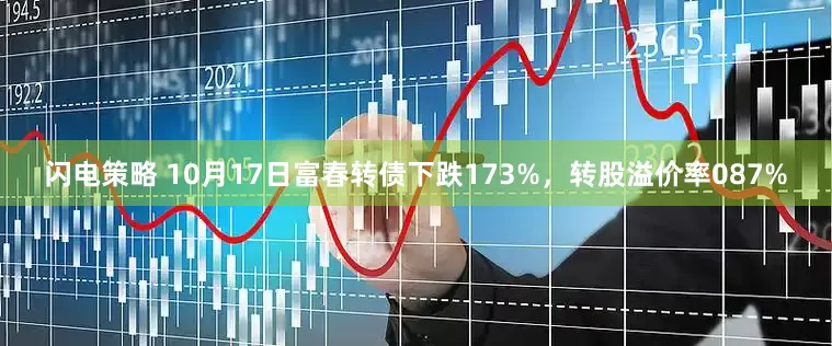 闪电策略 10月17日富春转债下跌173%，转股溢价率087%